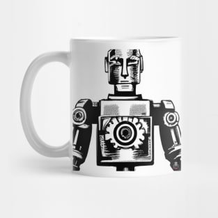 Retro Robot T-Shirt 3: A Blast From the Past With Future Flair T-Shirt Mug